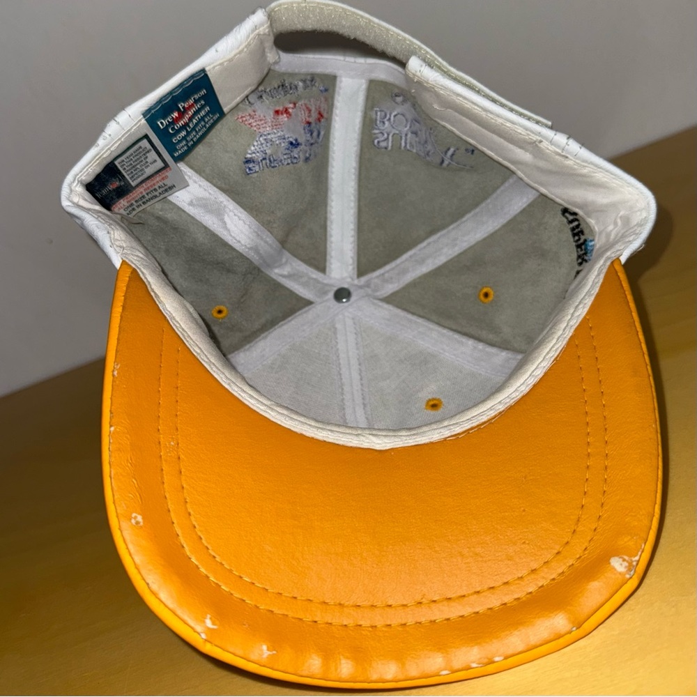 Bundle Vintage Drew Pearson Pittsburgh Steelers Snapback Leather Hats 90’s Lot - Picture 11 of 16